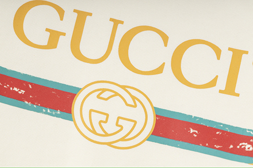 グッチ スウェット Tシャツ クラシックなGUCCI入りラウンドネックスウェット