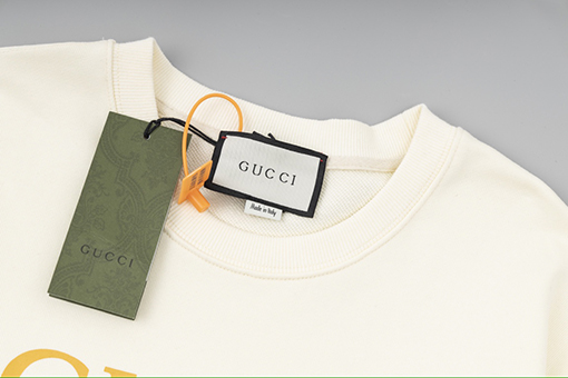 グッチ スウェット Tシャツ クラシックなGUCCI入りラウンドネックスウェット
