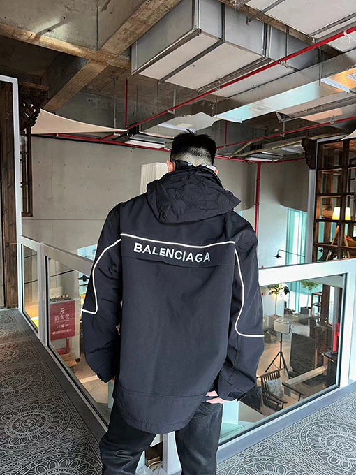 バレンシアガ ジャケット  BALENCIAGA ポケット付きハーフジップジャケット