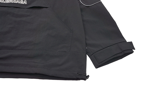 バレンシアガ ジャケット  BALENCIAGA ポケット付きハーフジップジャケット