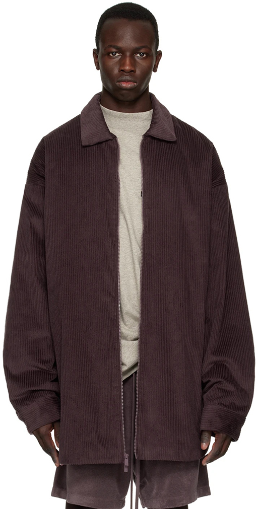 フィアオブゴッド ジャケット スーパーコピー FEAR OF GOD ミディアム丈のコーデュロイ中綿ジャケット