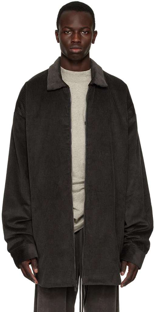 フィアオブゴッド ジャケット スーパーコピー FEAR OF GOD ミディアム丈のコーデュロイ中綿ジャケット