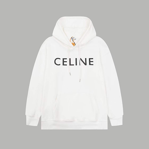 セリーヌ服コピーフード パーカーCELINEロゴ
