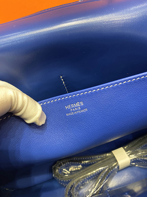 エルメスコピー Halzan 28cmフラップバッグ 柔らかい羊革の内側と外側の豪華なスイフトレザー トートバッグ