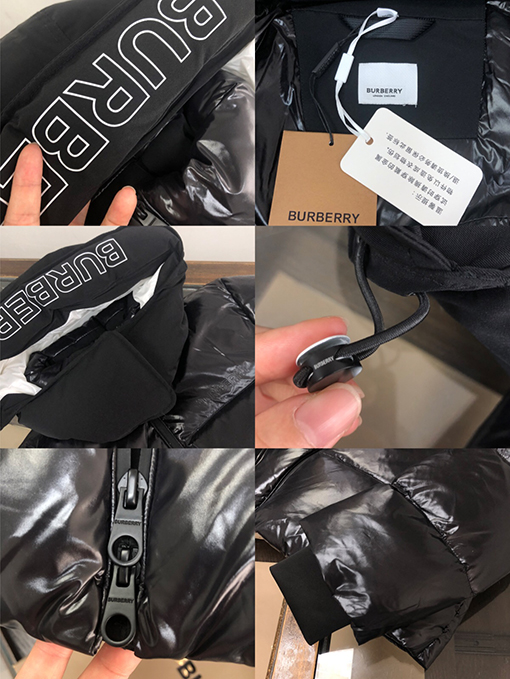 バーバリー ダウンジャケット スーパーコピー BURBERRY ロゴ入りフードつきダウンジャケット スタイリッシュでカッコいい