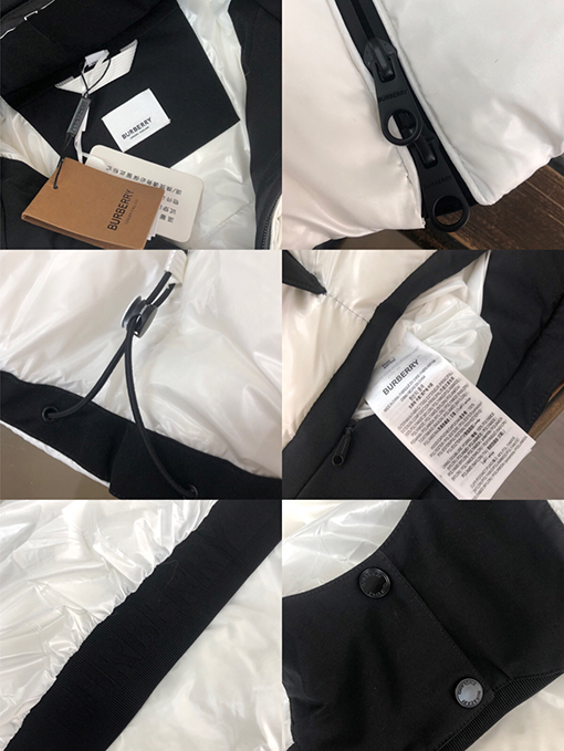 バーバリー ダウンジャケット スーパーコピー  BURBERRY ロゴ入りフードつきダウンジャケット スタイリッシュでカッコいい