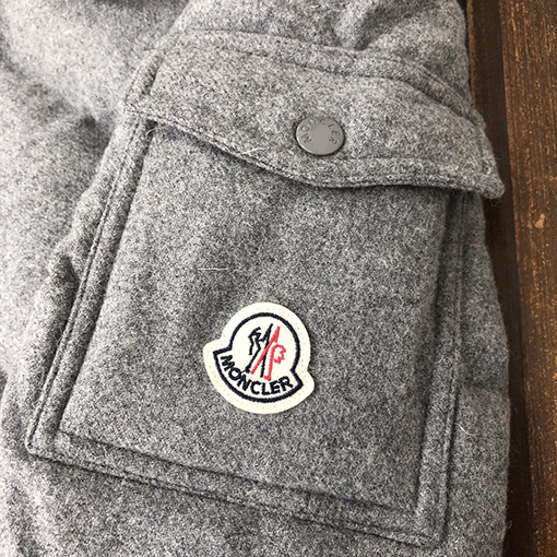 モンクレール ダウンジャケットアウター コピー MONCLER クラシックなマヤスタイルの灰色羽毛ジャケット