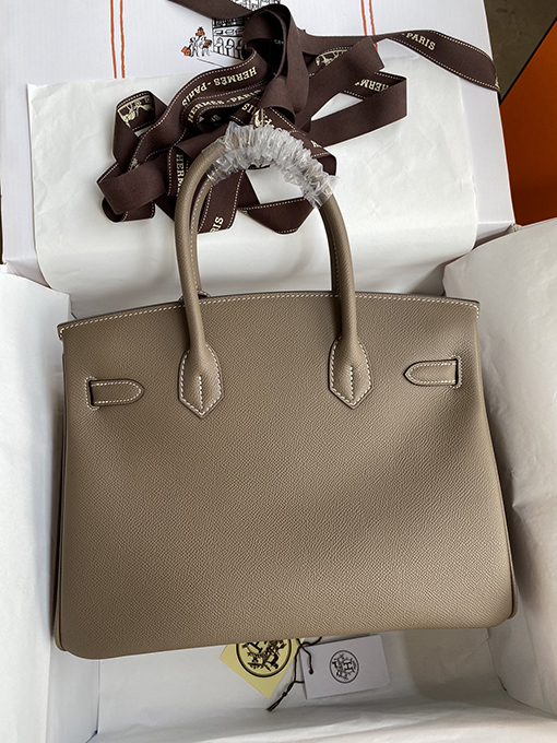 エルメスバッグコピー Birkin バーキン30cm 象グレー トートバッグ