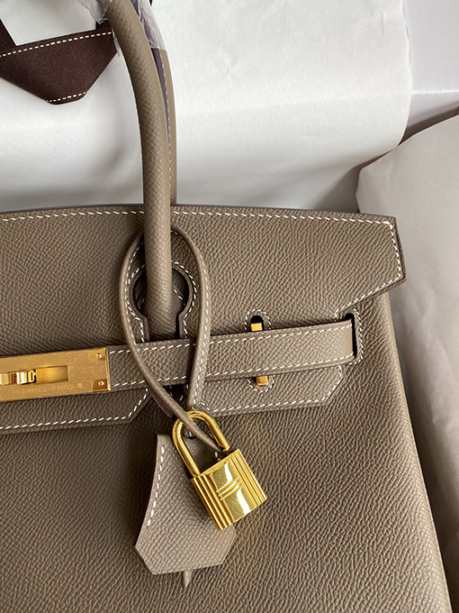 エルメスバッグコピー Birkin バーキン30cm 象グレー トートバッグ