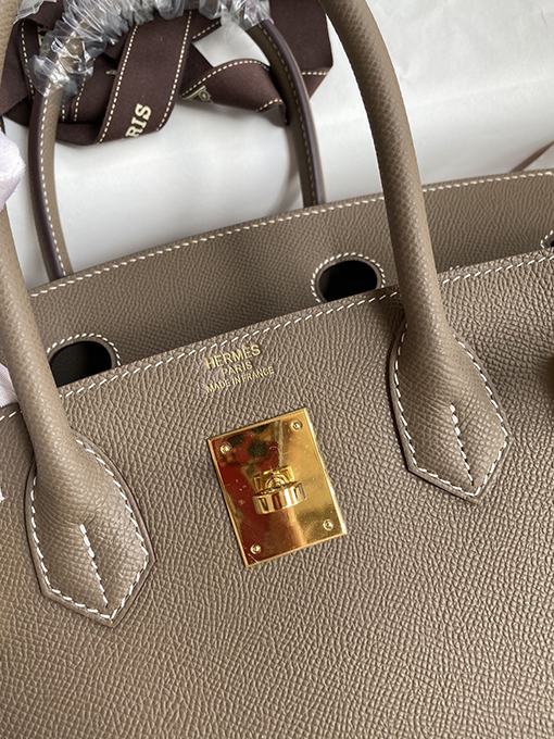 エルメスバッグコピー Birkin バーキン30cm 象グレー トートバッグ