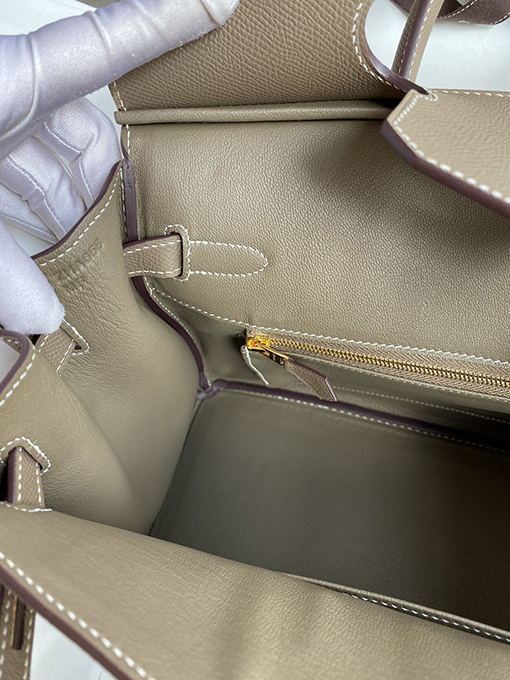 エルメスバッグコピー Birkin バーキン30cm 象グレー トートバッグ