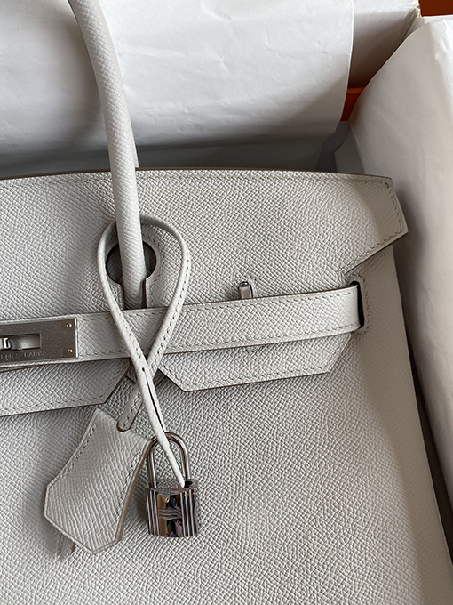 エルメス コピー 高級感 Birkin バーキン35cm パールグレー トートバッグ