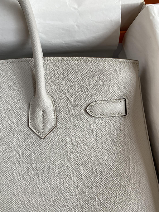 エルメス コピー 高級感 Birkin バーキン35cm パールグレー トートバッグ