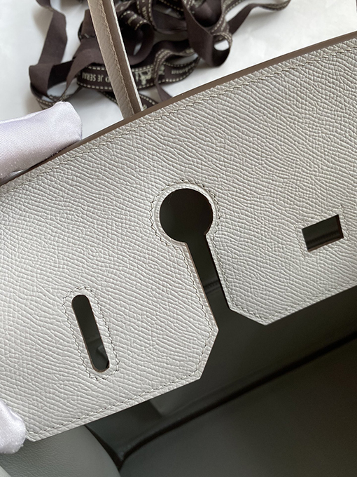 エルメス コピー 高級感 Birkin バーキン35cm パールグレー トートバッグ