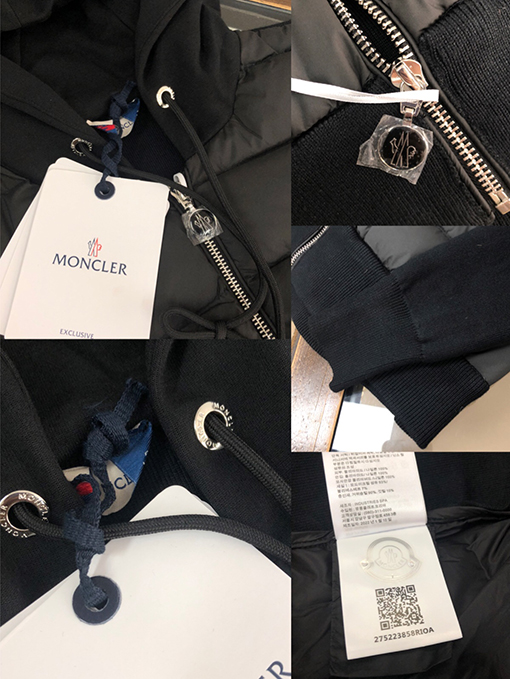 モンクレール  ダウンジャケット スーパーコピー MONCLER  ダウンジャケット とニットの組み合わせ ファッショナブルなフーディーコート