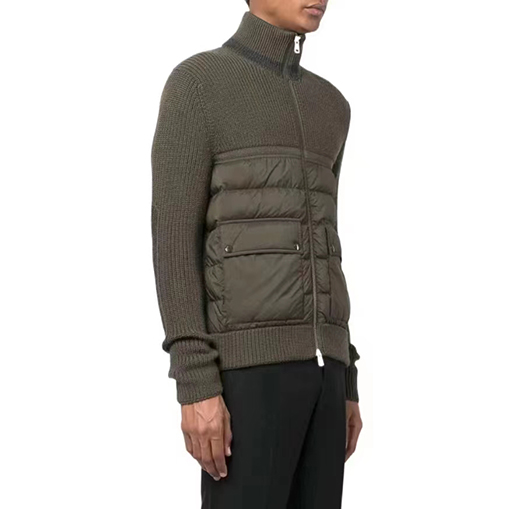 モンクレール ダウンジャケットMONCLER ダブルジップポケット付きジャケットダウン 暖かさとスタイルの絶妙な組み合わせ