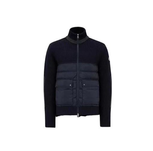 モンクレール ダウンジャケットMONCLER ダブルジップポケット付きジャケットダウン 暖かさとスタイルの絶妙な組み合わせ