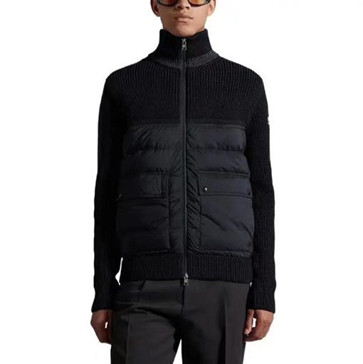 モンクレール ダウンジャケットMONCLER ダブルジップポケット付きジャケットダウン 暖かさとスタイルの絶妙な組み合わせ