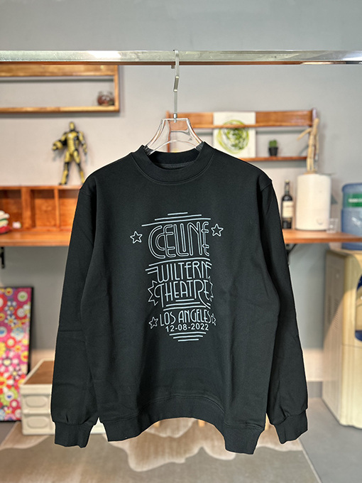セリーヌ スウェット長袖 Tシャツ CELINEスーパーコピー エレガントで洗練された星座デザイン