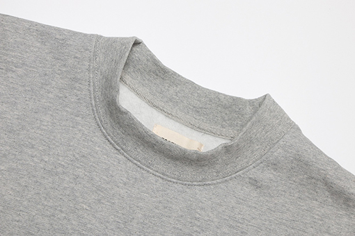 フィアオブゴッド スウェットTシャツ ESSENTIALSプリント 裏起毛