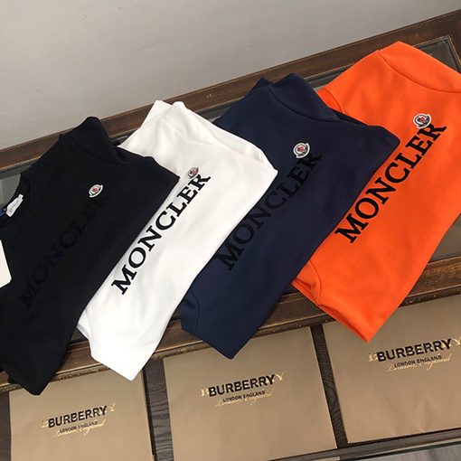 モンクレール スウェットTシャツ MONCLERスーパーコピー前胸ロゴプリントスウェット - 4色