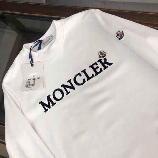 モンクレール スウェットTシャツ MONCLERスーパーコピー前胸ロゴプリントスウェット - 4色