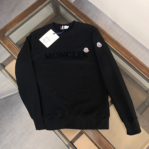 モンクレール スウェットTシャツ MONCLERスーパーコピー前胸ロゴプリントスウェット - 4色