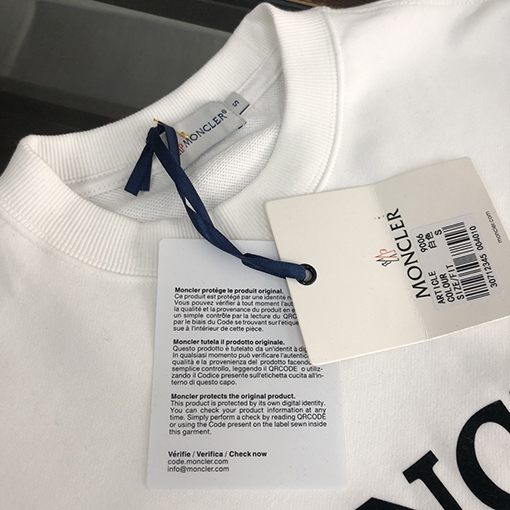 モンクレール スウェットTシャツ MONCLERスーパーコピー前胸ロゴプリントスウェット - 4色