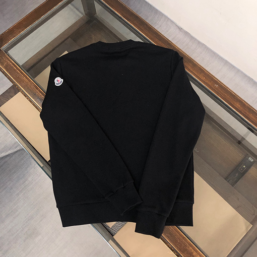 モンクレール スウェット Tシャツスーパーコピー MONCLER 大きなロゴ刺繍のラウンドネックスウェット