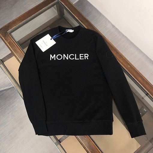 モンクレール スウェットTシャツ MONCLERコピー 刺繍ロゴ メンズ レディース スウェットTシャツ