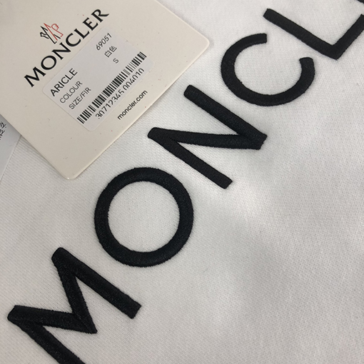 モンクレール スウェットTシャツ MONCLERコピー 刺繍ロゴ メンズ レディース スウェットTシャツ