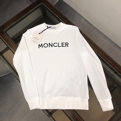 モンクレール スウェットTシャツ MONCLERコピー 刺繍ロゴ メンズ レディース スウェットTシャツ
