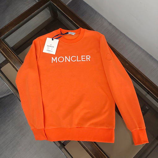 モンクレール スウェットTシャツ MONCLERコピー 刺繍ロゴ メンズ レディース スウェットTシャツ