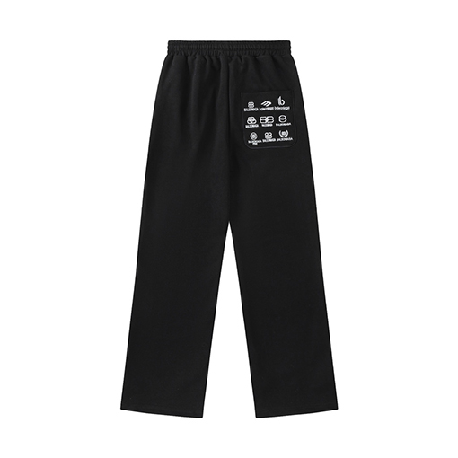 バレンシアガ スウェットパンツ  BALENCIAGA 刺繍ストレートパンツ