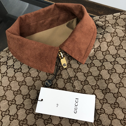 グッチ ジャケット スーパーコピー GUCCI 両面 最新モデルのリバーシブルGGロゴ刺繍デザインジャケット