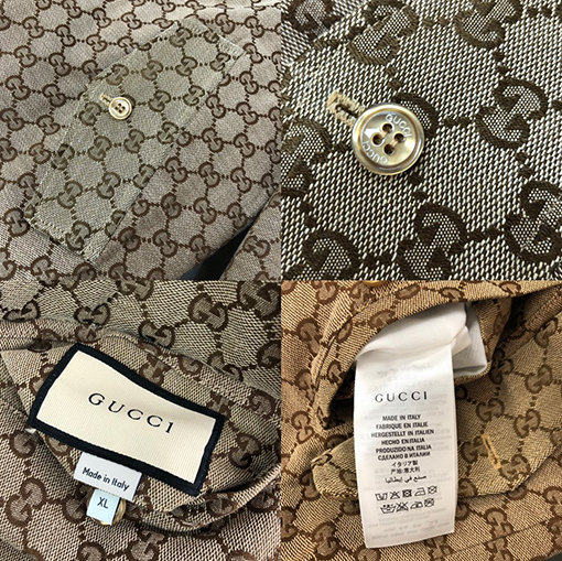 グッチ ジャケット スーパーコピー GUCCI 両面 最新モデルのリバーシブルGGロゴ刺繍デザインジャケット