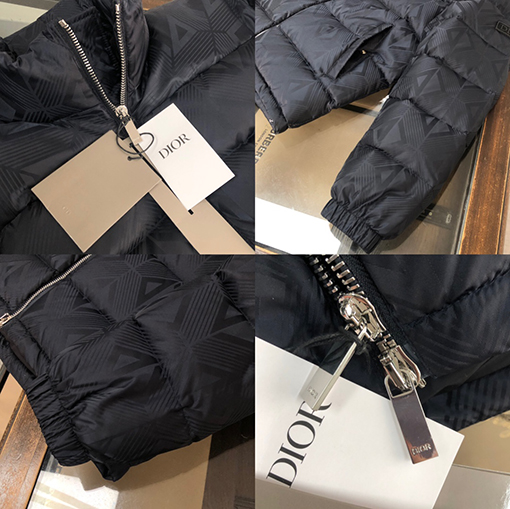ディオール  ダウンジャケット スーパーコピー  DIOR   ロゴフルプリントの柔らかいカップルダウンジャケット