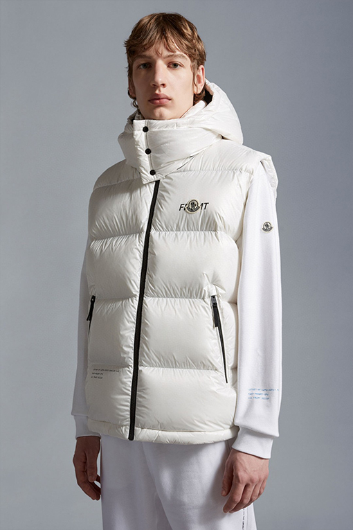 モンクレール ダウンベスト 藤原浩とのコラボレーション!Marsh羽織りベスト - Moncler x FRGMTコラボのハイライトアイテム