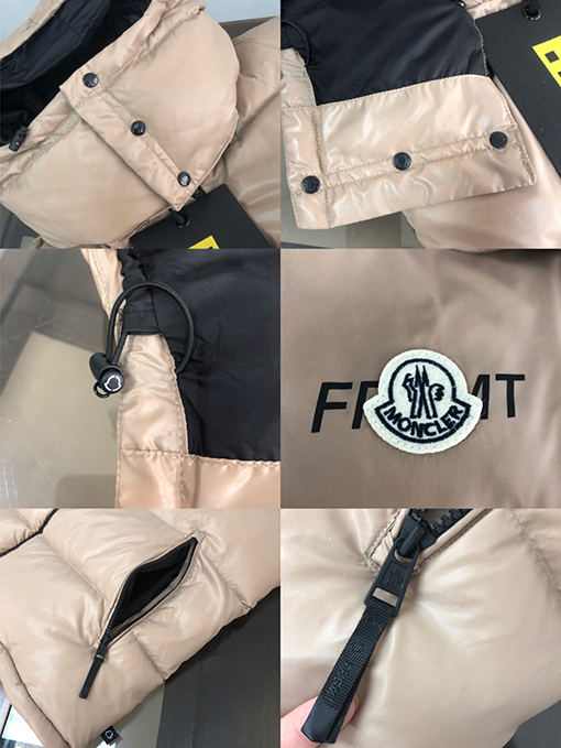 モンクレール  ダウンベスト 藤原浩とのコラボレーション！Marsh羽織りベスト - Moncler x FRGMTコラボのハイライトアイテム