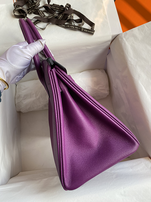 エルメス バーキン 30 スーパーコピー  エプソムバッグ優れた品質 高級感  Birkin 30 cmアネモネパープルエプソムレザーバッグ