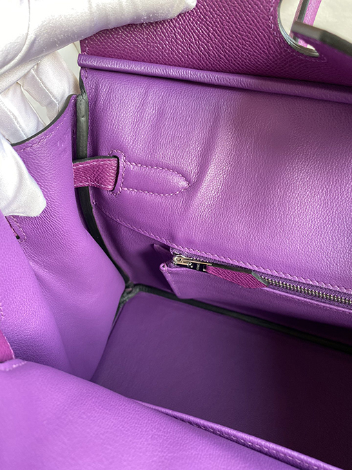 エルメス バーキン 30 スーパーコピー  エプソムバッグ優れた品質 高級感  Birkin 30 cmアネモネパープルエプソムレザーバッグ