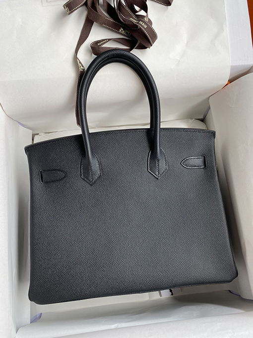 エルメス バーキン 30 スーパーコピー  Birkin 30cm  黒い金のバックル 人気 バッグ