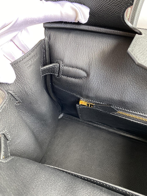 エルメス バーキン 30 スーパーコピー  Birkin 30cm  黒い金のバックル 人気 バッグ