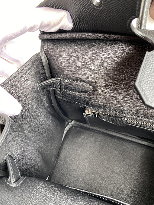 エルメス バーキン 30 スーパーコピー   銀のバックル Epsom皮 人気 全て手縫い バッグ