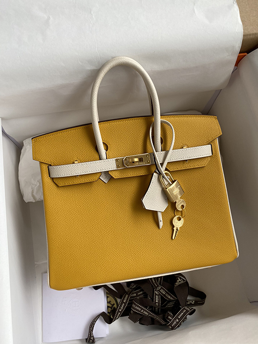 エルメス バーキン 25 コピー  Birkin 25 cmインポートエプソムレザー HERMES  バッグ
