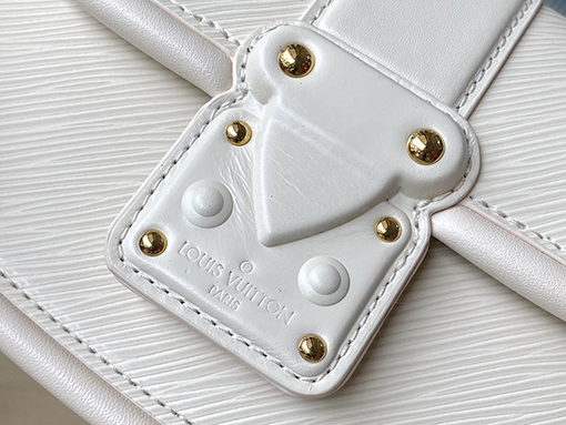 ヴィトン ショルダー バック コピー   Louis Vuittonの伝統  Toron持ち手とS-lockバックル　M22720アイボリーカラー