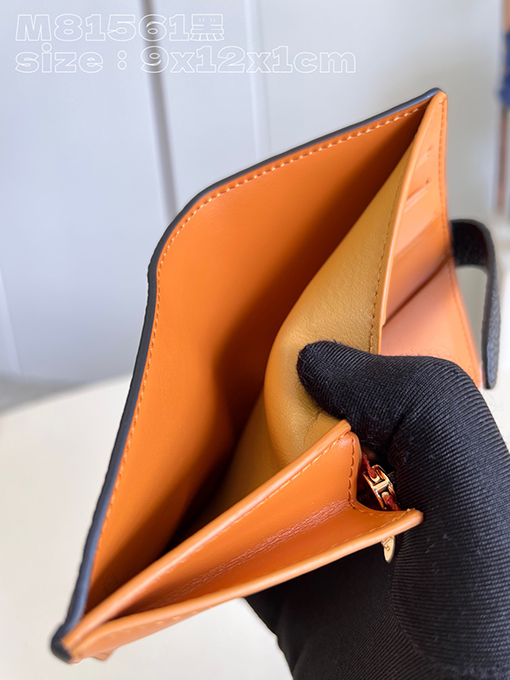 ヴィトン財布  コピー Louis Vuitton  Taurillon 皮のエレガントな財布 - 贅沢な素材とデザインM81561