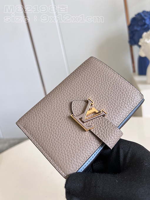 ヴィトン財布 スーパーコピーLouis Vuitton  洗練されたデザイン - Taurillon 革の丈夫さM82198
