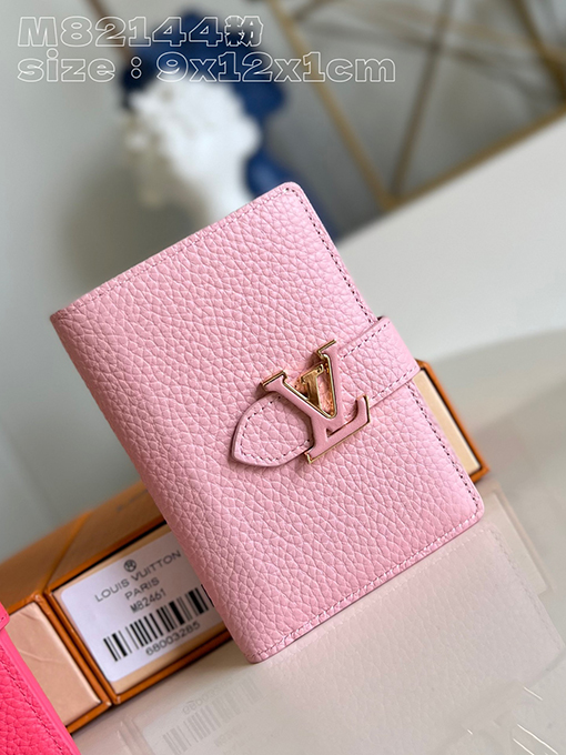 ヴィトン財布Louis Vuitton  スーパーコピー   優れたクラフトマンシップ - Taurillon 皮革の高い品質 M82144