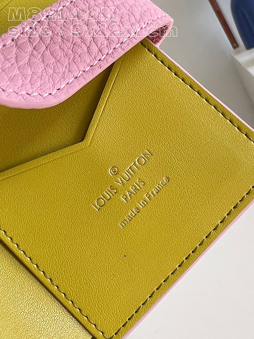 ヴィトン財布Louis Vuitton  スーパーコピー   優れたクラフトマンシップ - Taurillon 皮革の高い品質 M82144